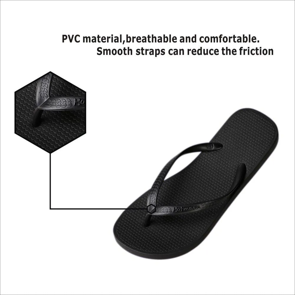 Hotmarzz Women's Slim Flip Flops Fashion Beach Slippers Flat Sandals