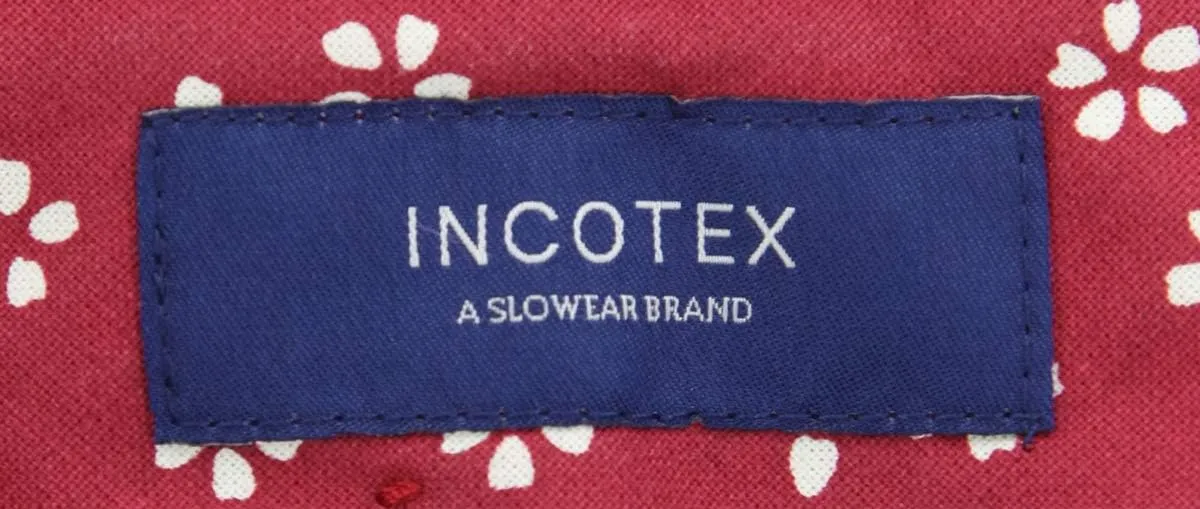 Incotex Brown Melange Wool Blend Pants - Slim