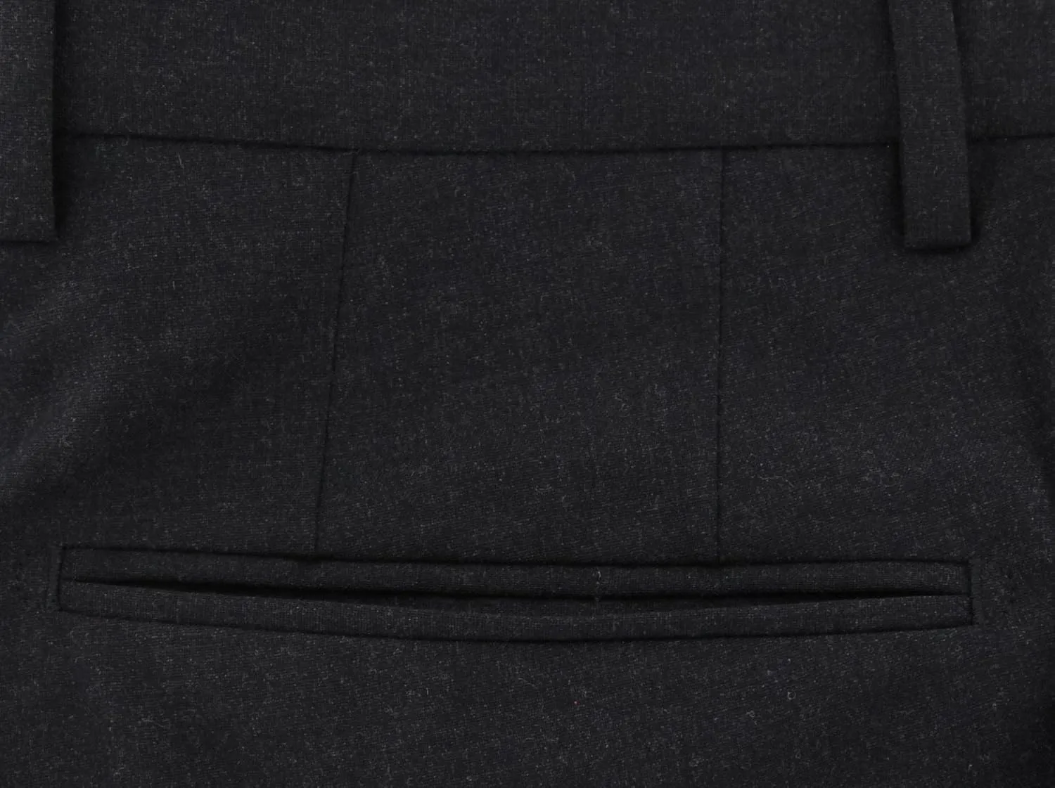 Incotex Charcoal Gray Solid Pants - Extra Slim