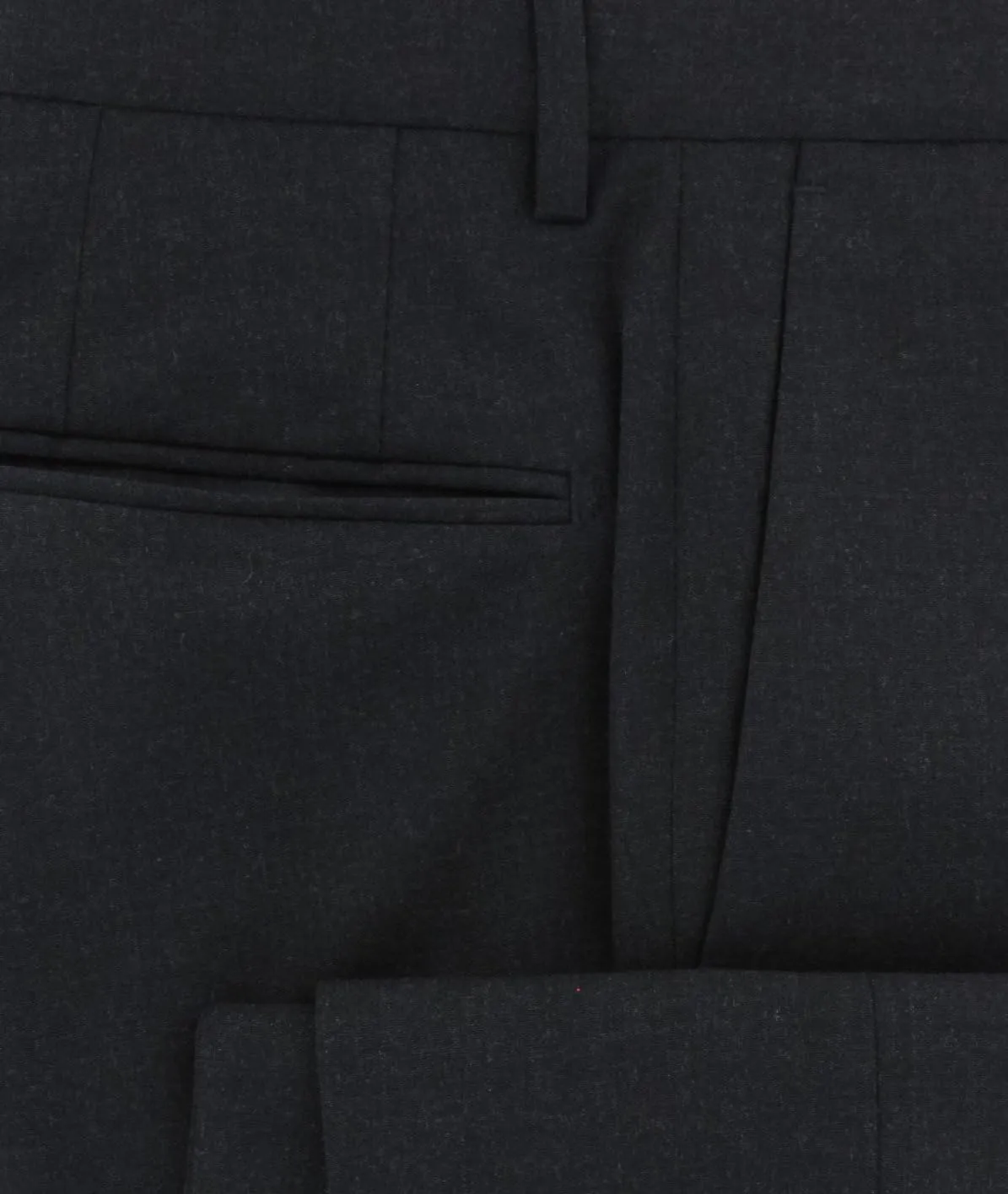 Incotex Charcoal Gray Solid Pants - Extra Slim