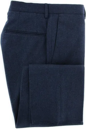 Incotex Dark Blue Melange Pants - Slim