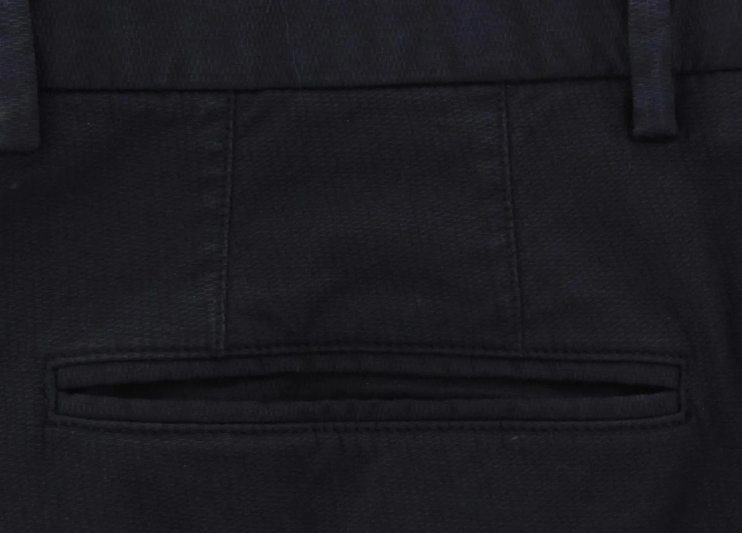 Incotex Dark Blue Solid Pants - Extra Slim