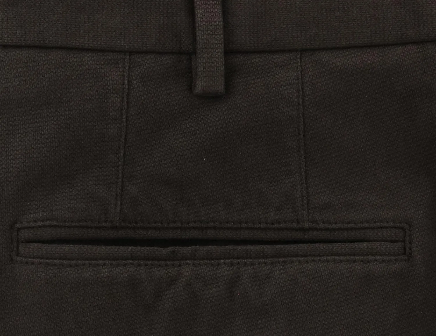 Incotex Dark Brown Solid Pants - Extra Slim