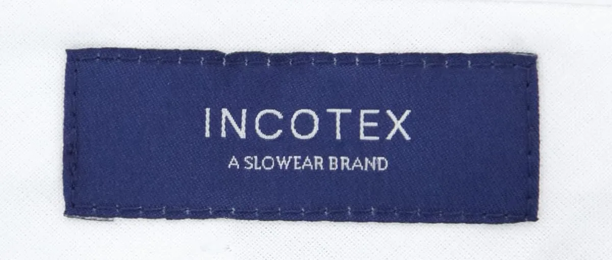Incotex Dark Gray Solid Pants - Slim