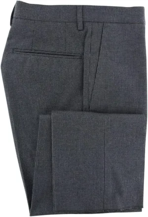 Incotex Gray Micro-Houndstooth Pants - Extra Slim