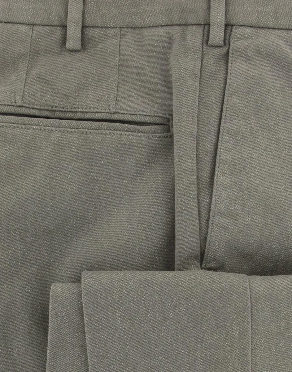 Incotex Green Melange Pants - Slim