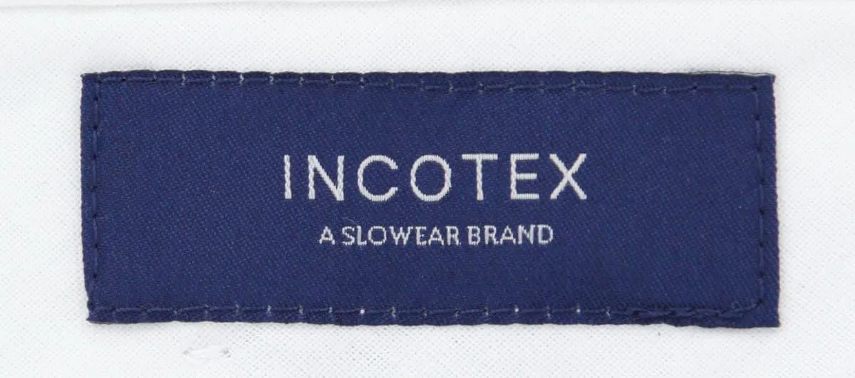 Incotex Navy Blue Fancy Pants - Slim