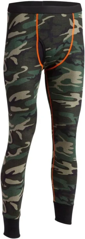 Indera Men's Woodland Camo Thermal Underwear Pant