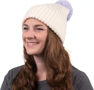isotoner Women's Standard Water Repellent Cold Weather Soft Cozy Knit Hat with Yarn Pom