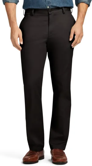 IZOD Men's American Chino Flat Front Slim Fit Pant