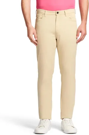 IZOD Men's Saltwater Stretch Twill 5 Pocket Straight Fit Chino Pant