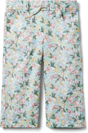 Janie and Jack Girls' Cane Print Wide Leg Pants (Toddler/Little Big Kid)