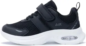JARLIF Kids Shoes Air Running Shoes Boys Girls Lightweight Breathable Tennis Sneakers for School Sports Athletic Toddler/Little Kid Black Size 13