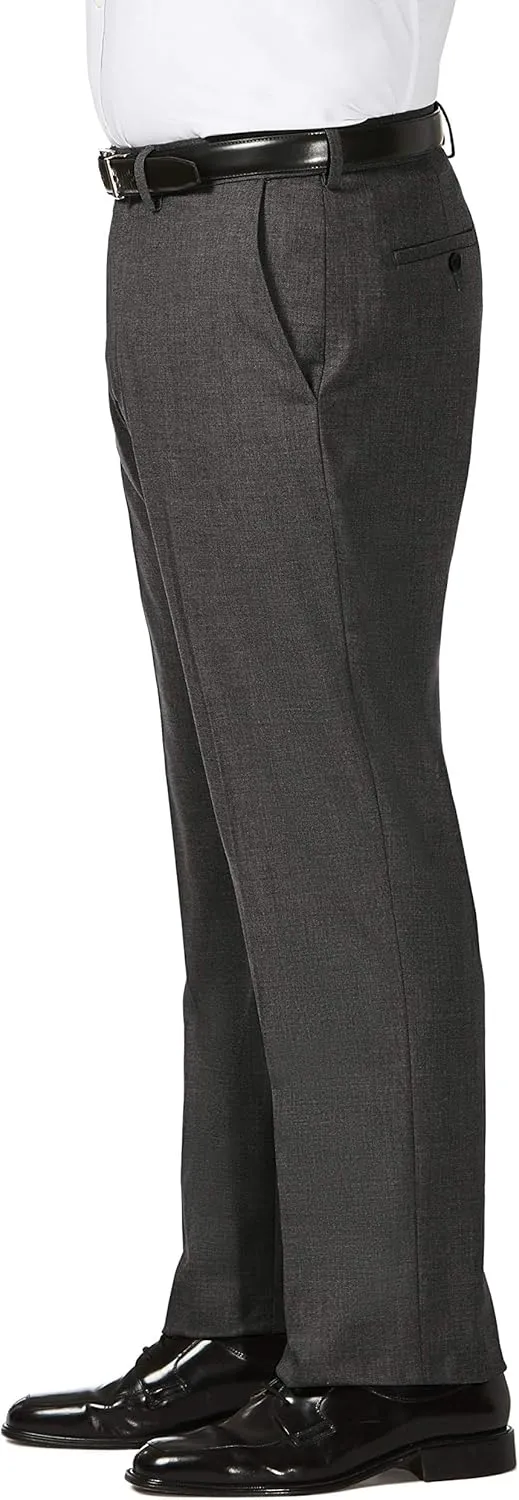 J.M. Haggar Men's Classic Fit Flat Front Dress Pant-Regular and Big & Tall Sizes