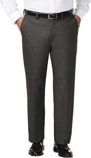J.M. Haggar Men's Classic Fit Flat Front Dress Pant-Regular and Big & Tall Sizes
