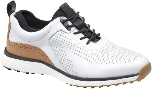 Johnston & Murphy Men's XC4 H1-Luxe Hybrid White Waterproof Full Grain 11.5 M US