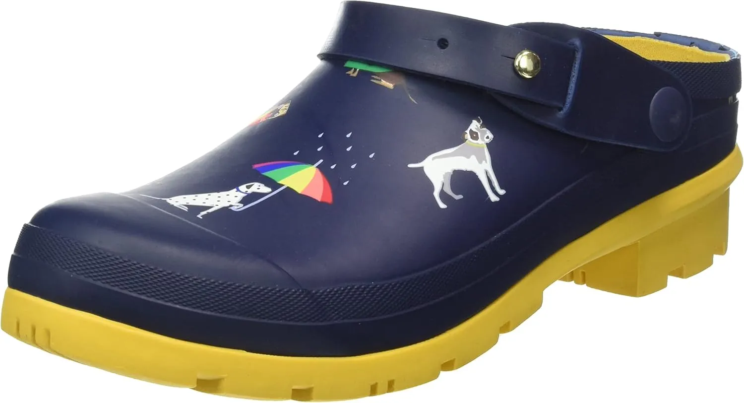 Joules Welly Clog Rainbow Dog 8 B (M)
