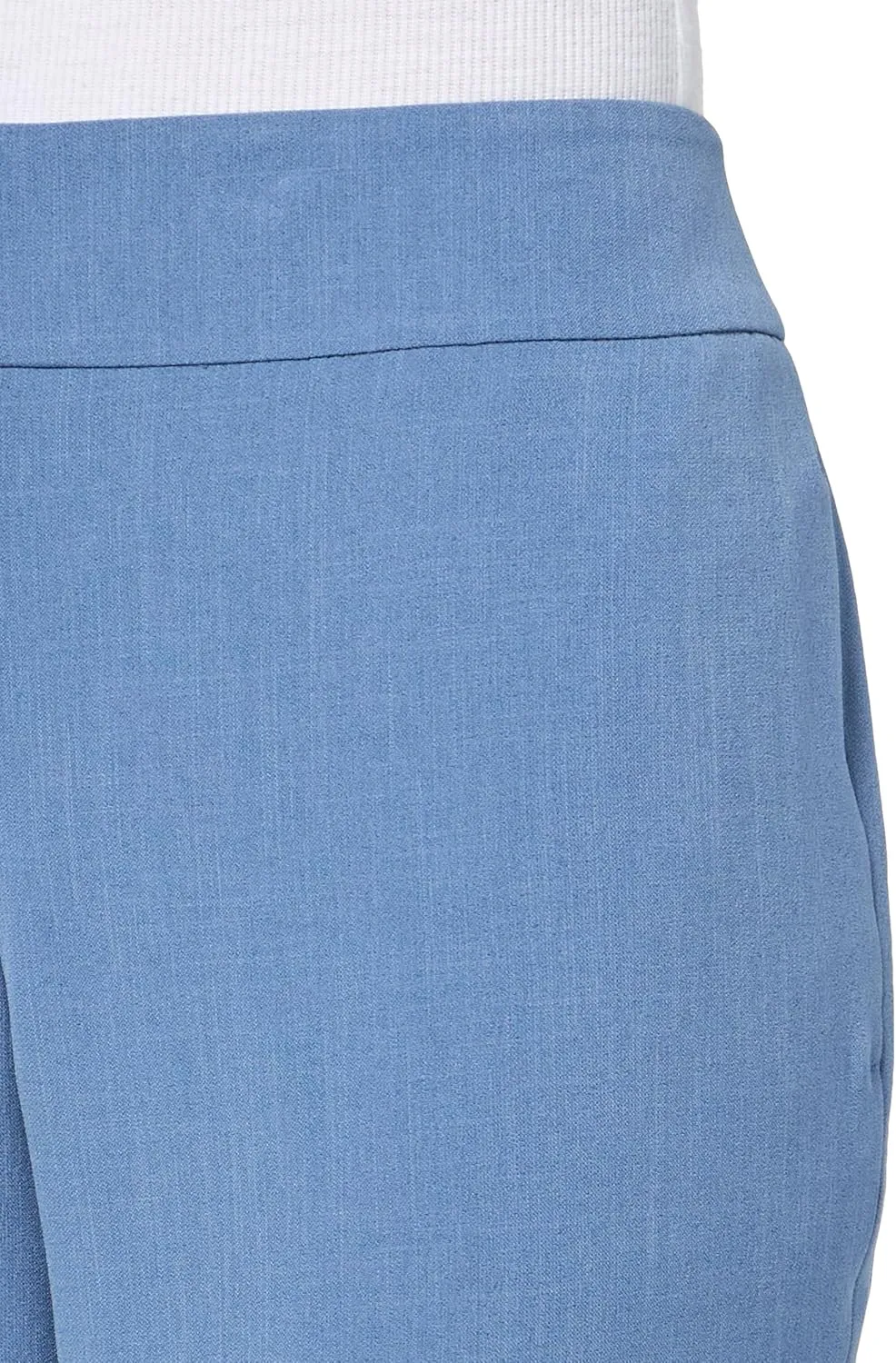 Kasper Women's Flat Front Slim Pant