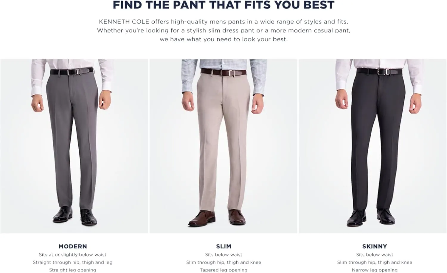 Kenneth Cole Men's Slim Fit Technicole Stretch Performance Casual Pant