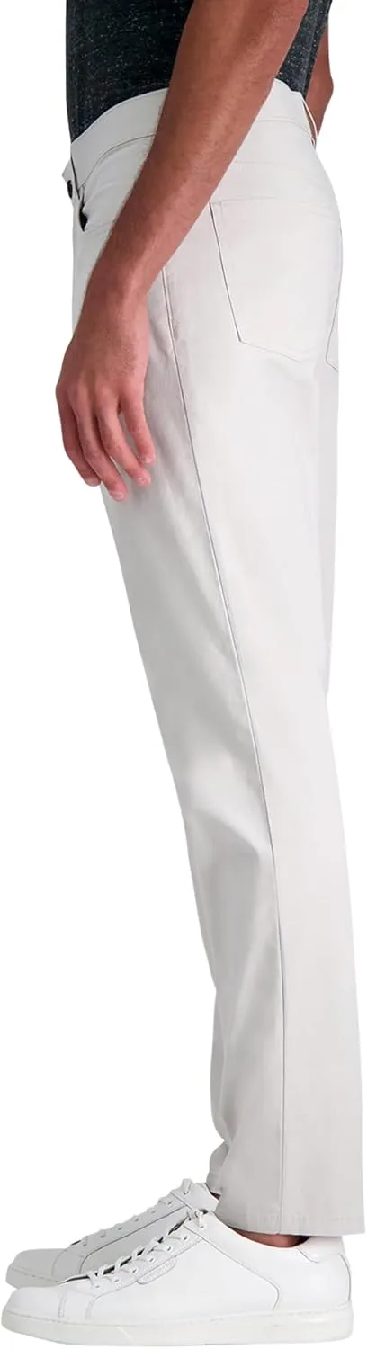 Kenneth Cole REACTION Men's Flex Waist Slim Fit 5 Pocket Casual Pant-Regular and Big and Tall