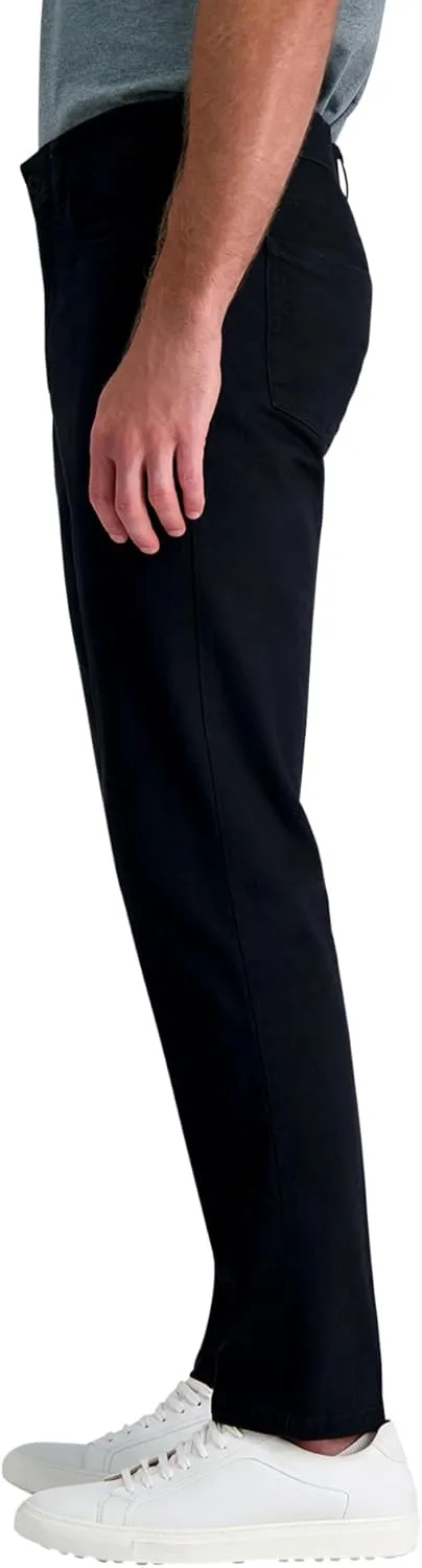 Kenneth Cole REACTION Men's Flex Waist Slim Fit 5 Pocket Casual Pant-Regular and Big and Tall