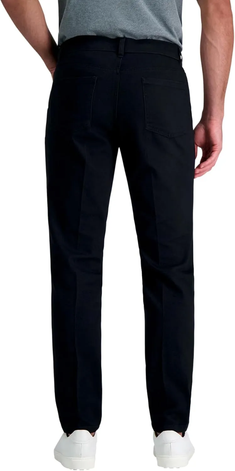 Kenneth Cole REACTION Men's Flex Waist Slim Fit 5 Pocket Casual Pant-Regular and Big and Tall