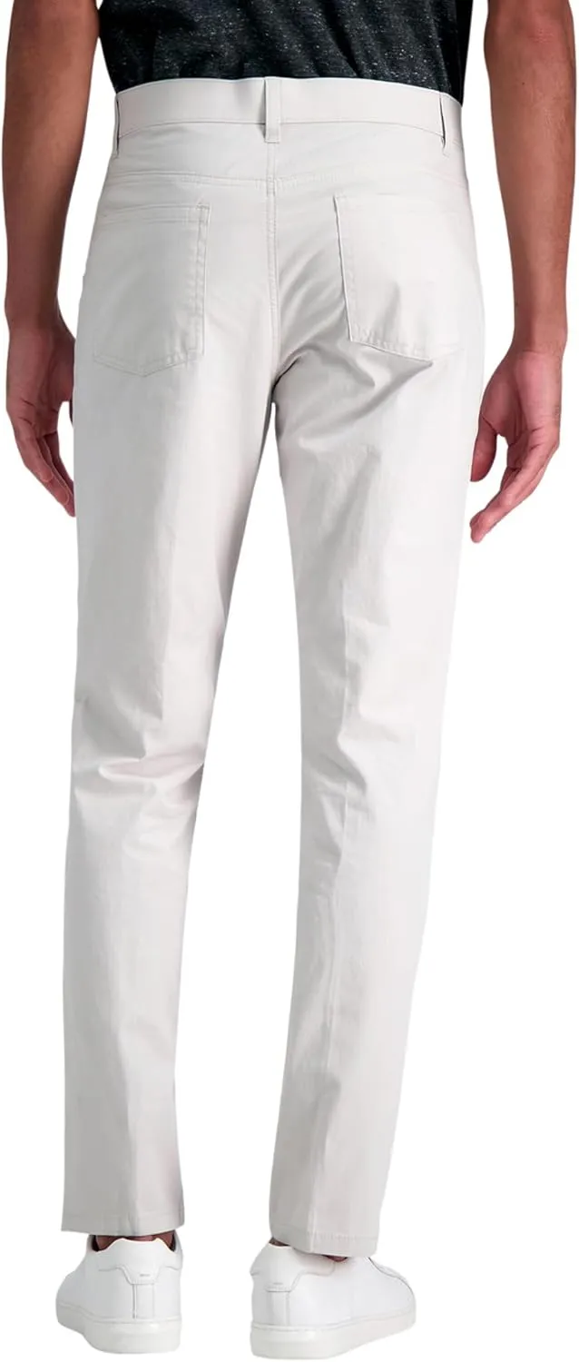 Kenneth Cole REACTION Men's Flex Waist Slim Fit 5 Pocket Casual Pant-Regular and Big and Tall