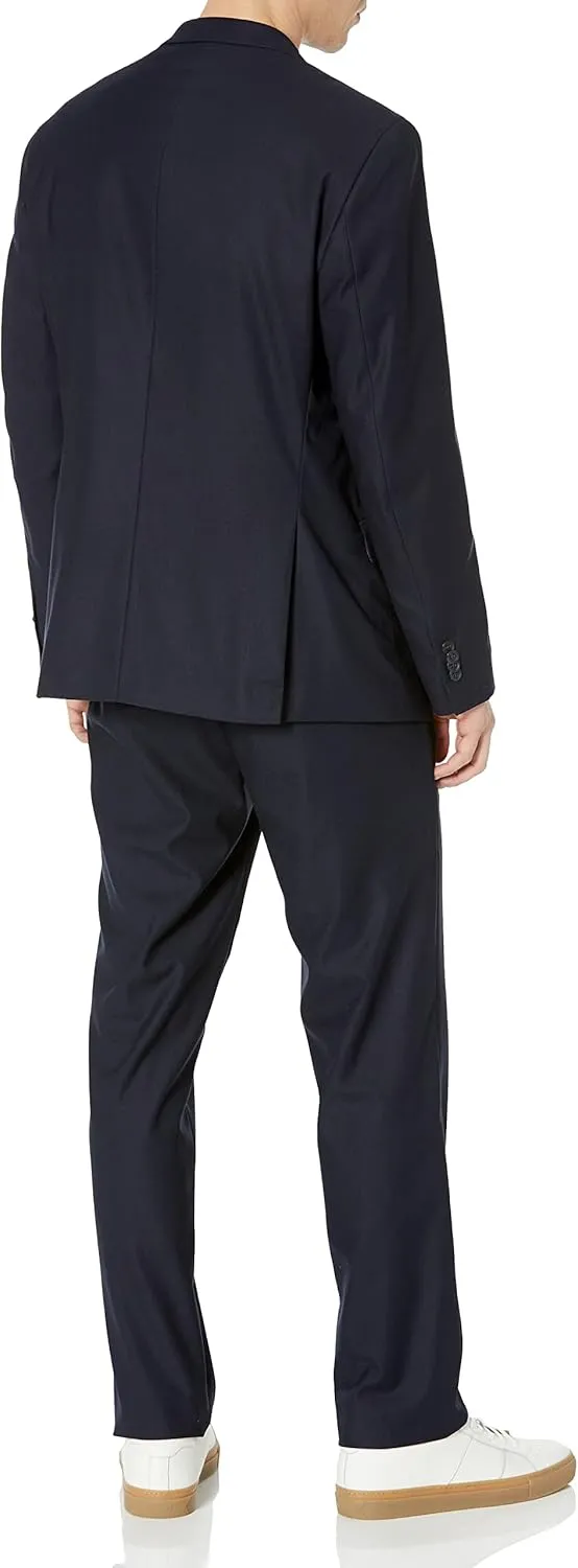 Kenneth Cole REACTION Men's Performance Fabric Slim Fit Suit