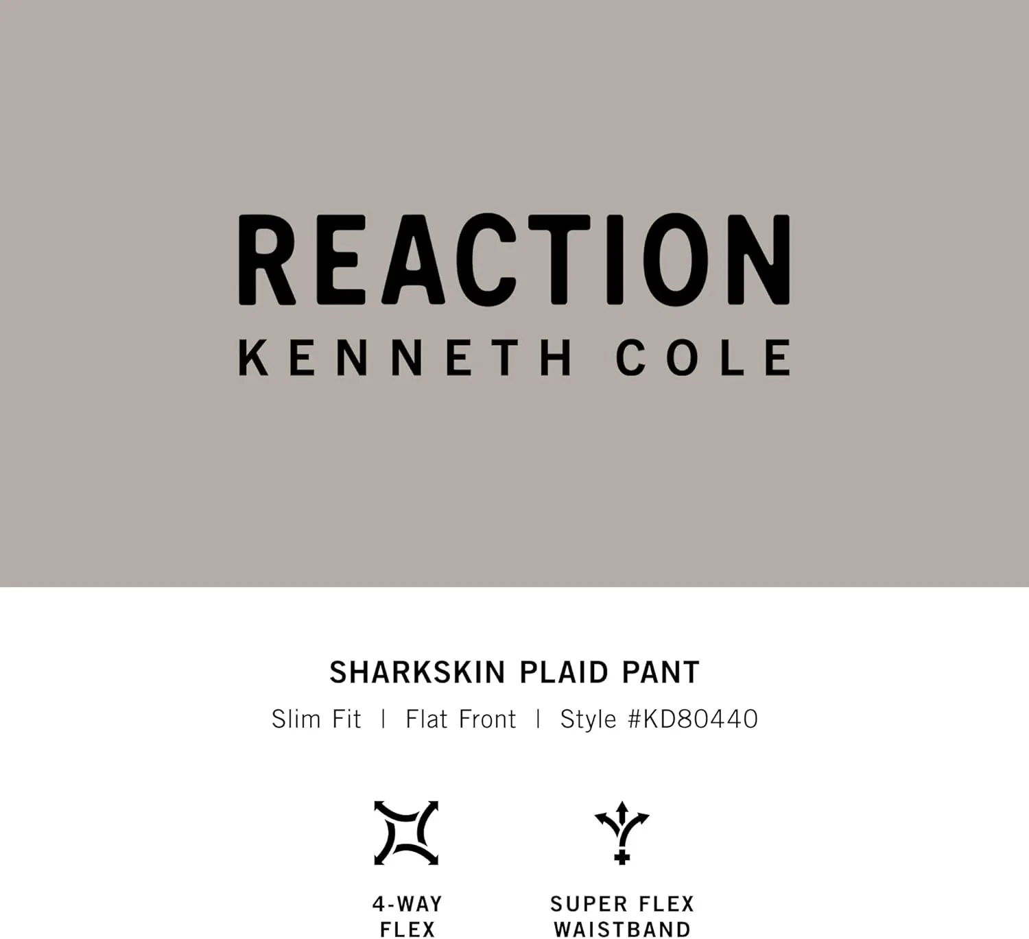 Kenneth Cole REACTION Men's Premium Flex Slim Fit Dress Pant-Patterns and Solids
