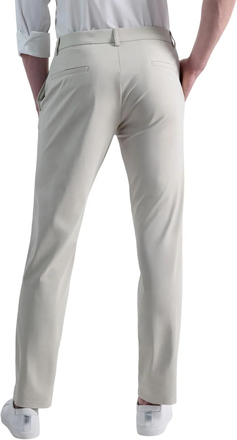 Kenneth Cole REACTION Men's Slim Fit Technicole Stretch Performance Casual Pant
