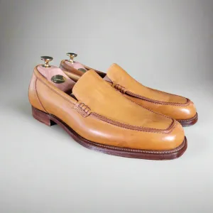 Kent Tan Calf 'Quater Rubber' (8.5E) Crockett & Jones