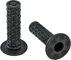 Kevtec Enduro Dual Compound Off-Road Motorcycle Hand Grips - Black/One Size