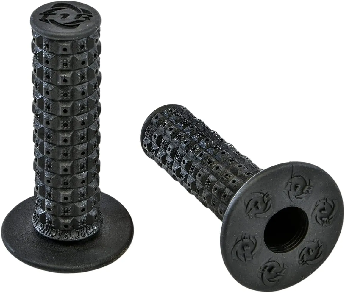 Kevtec Enduro Dual Compound Off-Road Motorcycle Hand Grips - Black/One Size