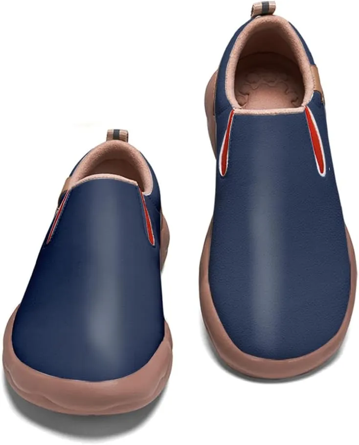 Kids Slip On Sneakers Girls Boys Campus Solid Color Loafers Casual Walking Shoes