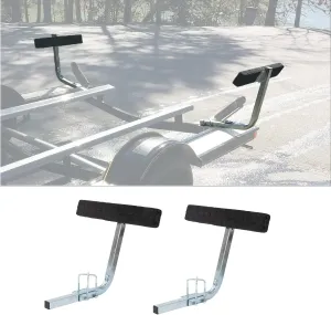 KUAFU Carpeted Boat Trailer Guide 2' Bunk Board Guide On Board Solid & Easy Operation