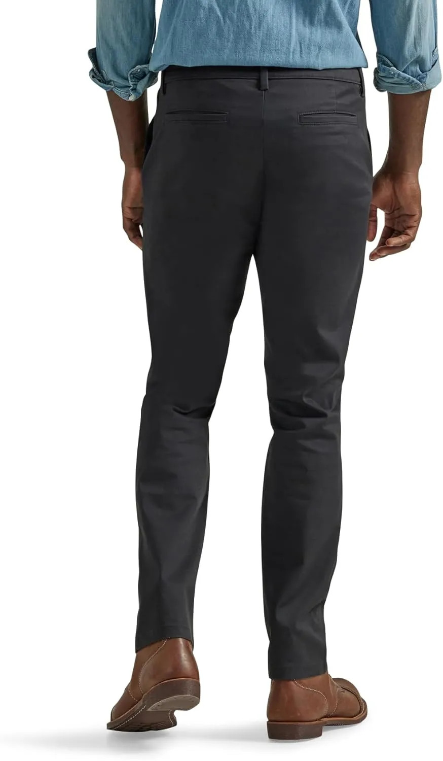 Lee Men's Flat Front Slim Straight Pant