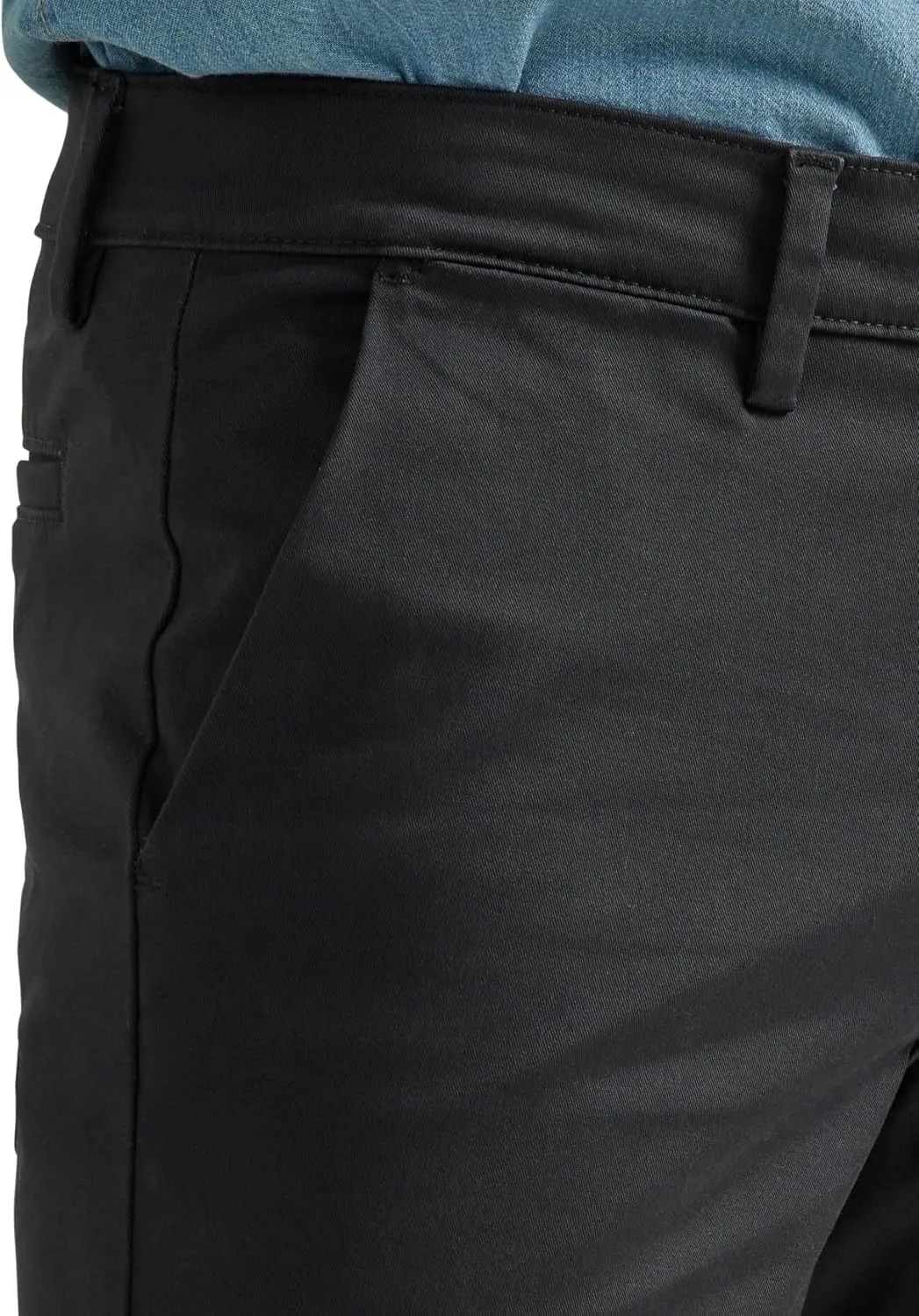 Lee Men's Flat Front Slim Straight Pant
