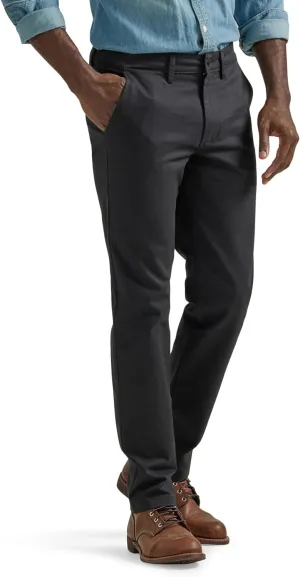Lee Men's Flat Front Slim Straight Pant