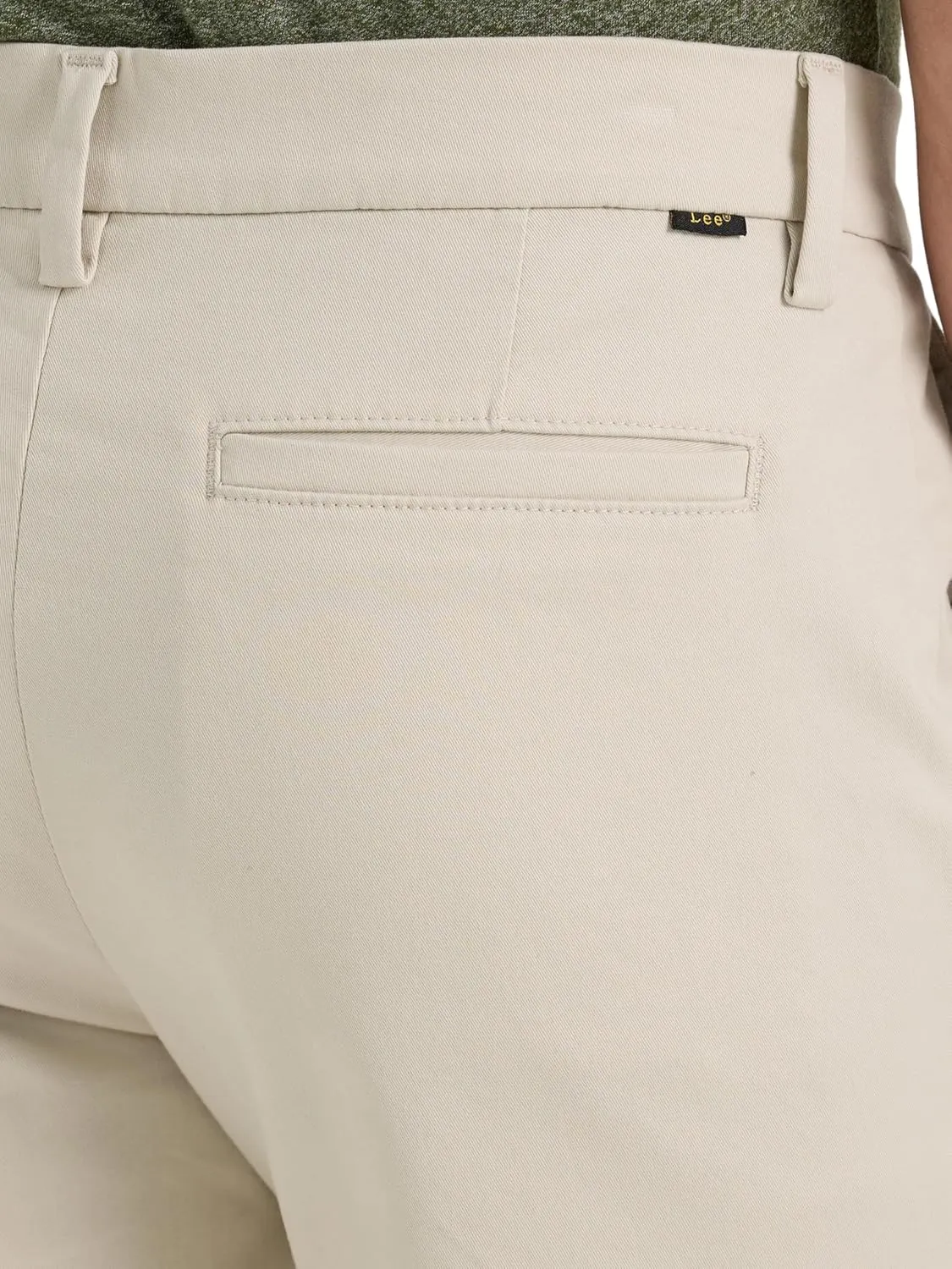Lee Men's Flat Front Slim Straight Pant
