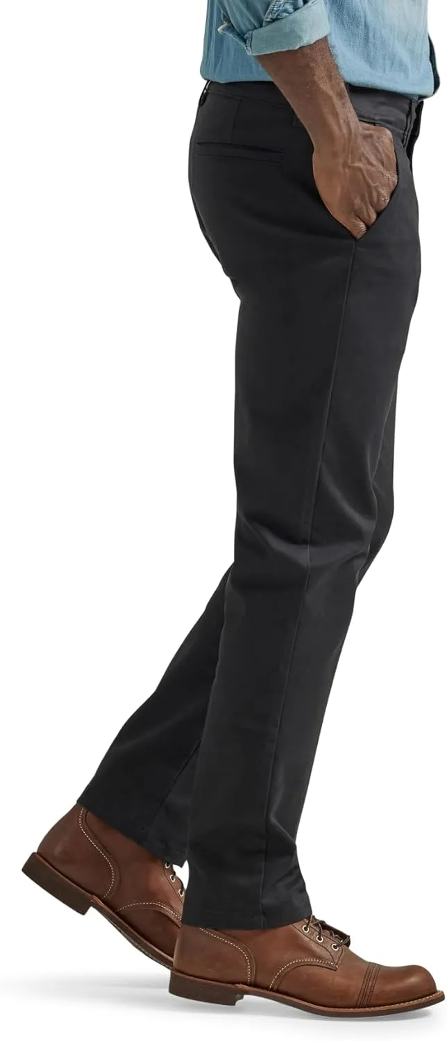 Lee Men's Flat Front Slim Straight Pant