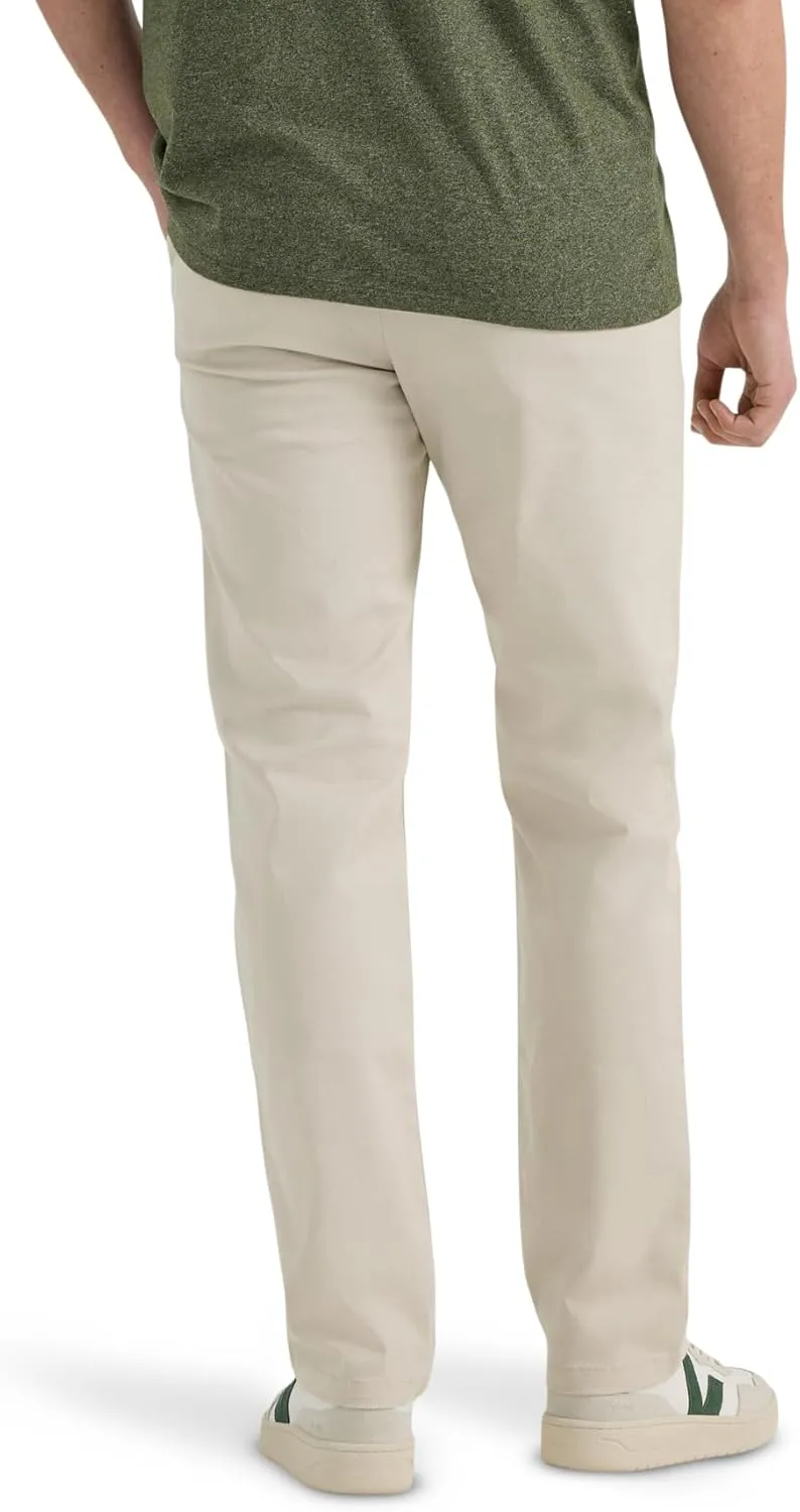 Lee Men's Flat Front Slim Straight Pant