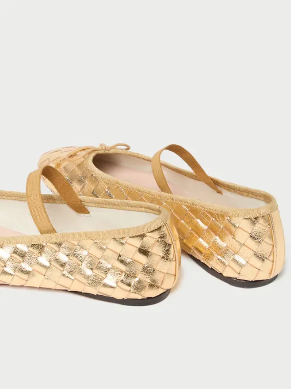 Leonie Soft Ballet Flat - Gold