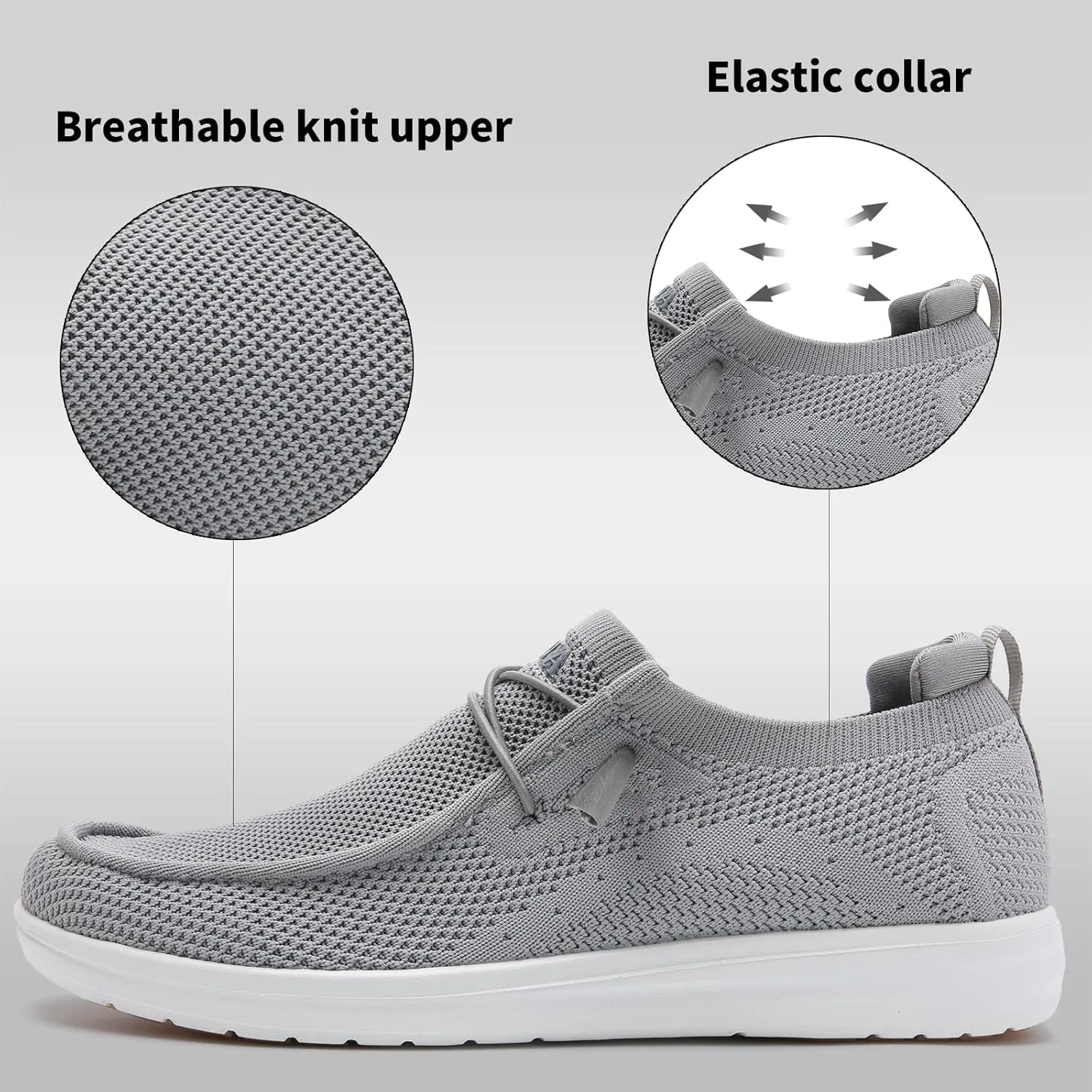LEZTA Men's Casual Dress Sneakers Business Lightweight Oxfords Arch Support Walking Shoes