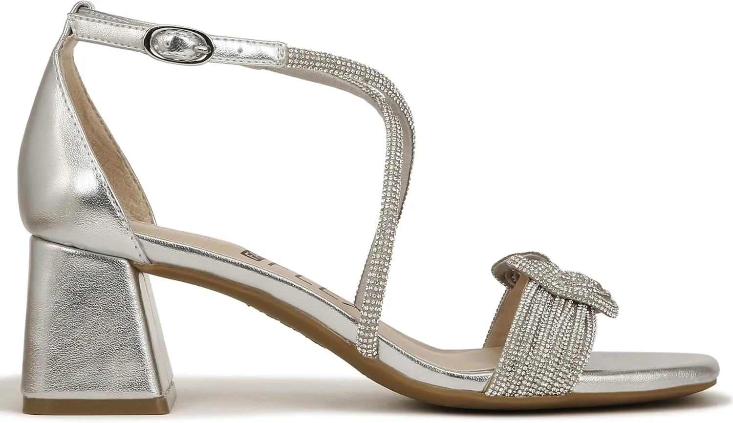 Lifestride Women's Captivate Strappy Block Heel Dress Sandal