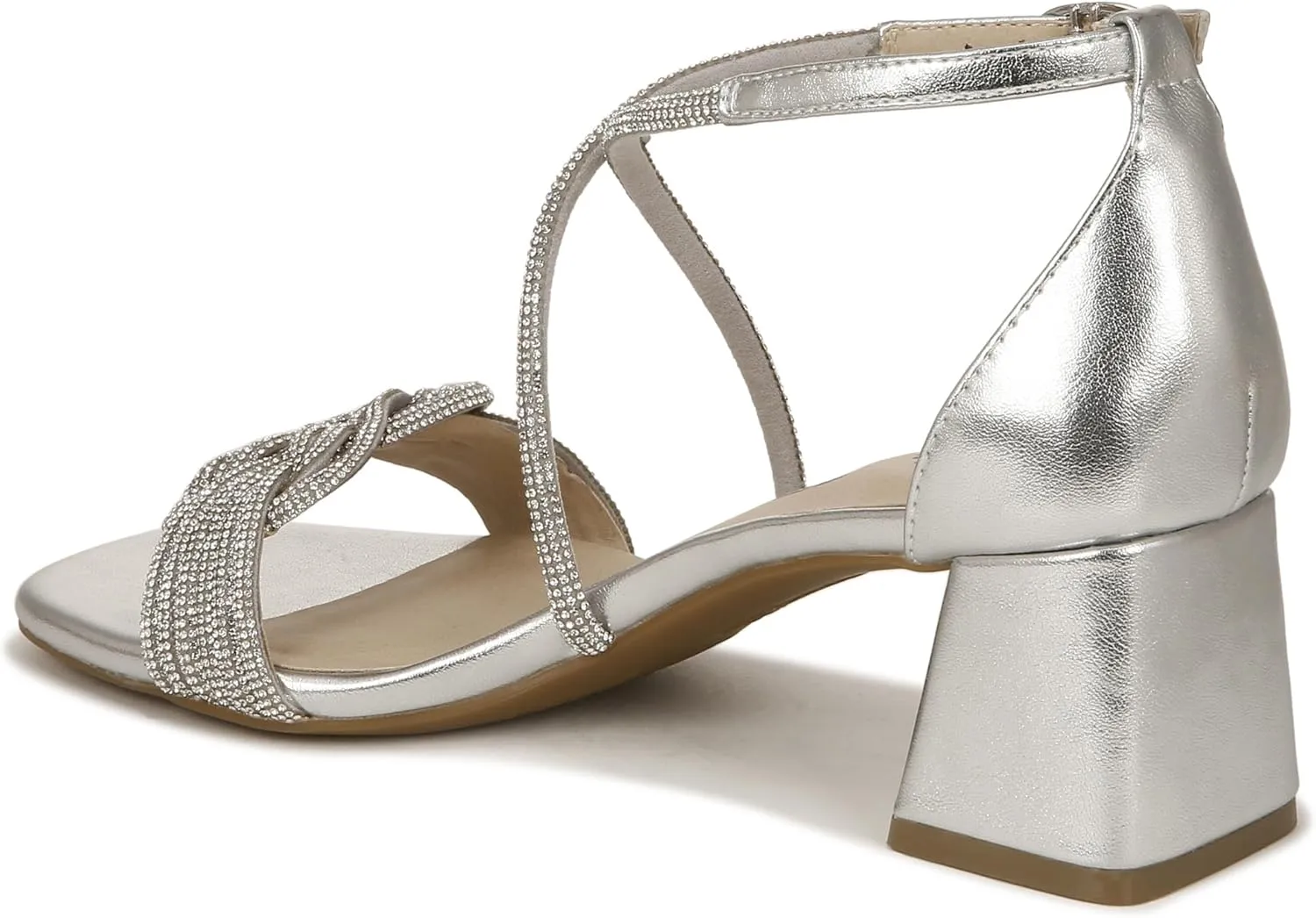 Lifestride Women's Captivate Strappy Block Heel Dress Sandal