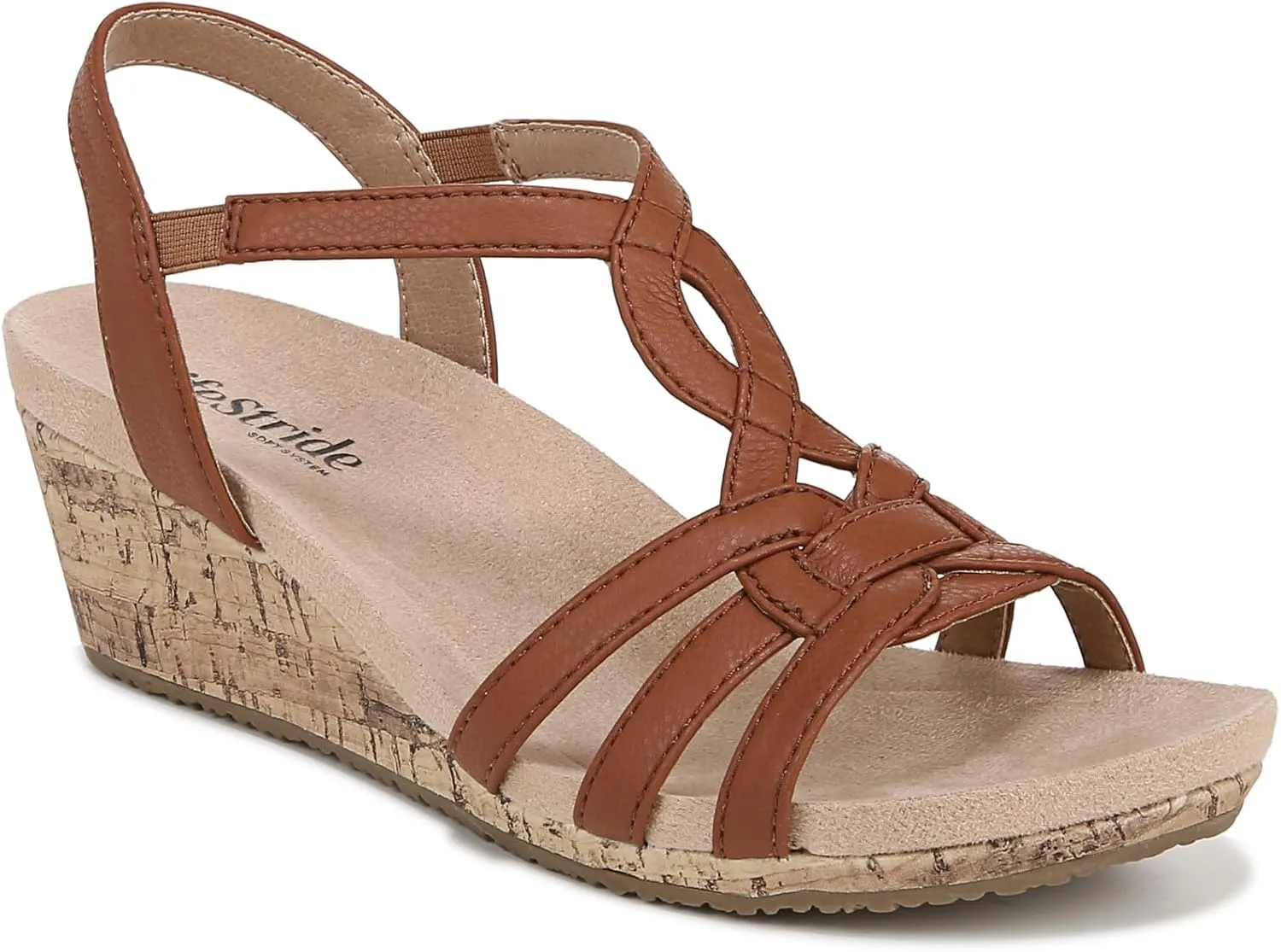 LifeStride Women's Monaco 2 Strappy Wedge Sandals