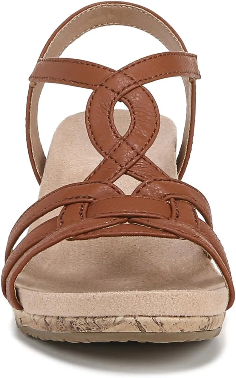 LifeStride Women's Monaco 2 Strappy Wedge Sandals