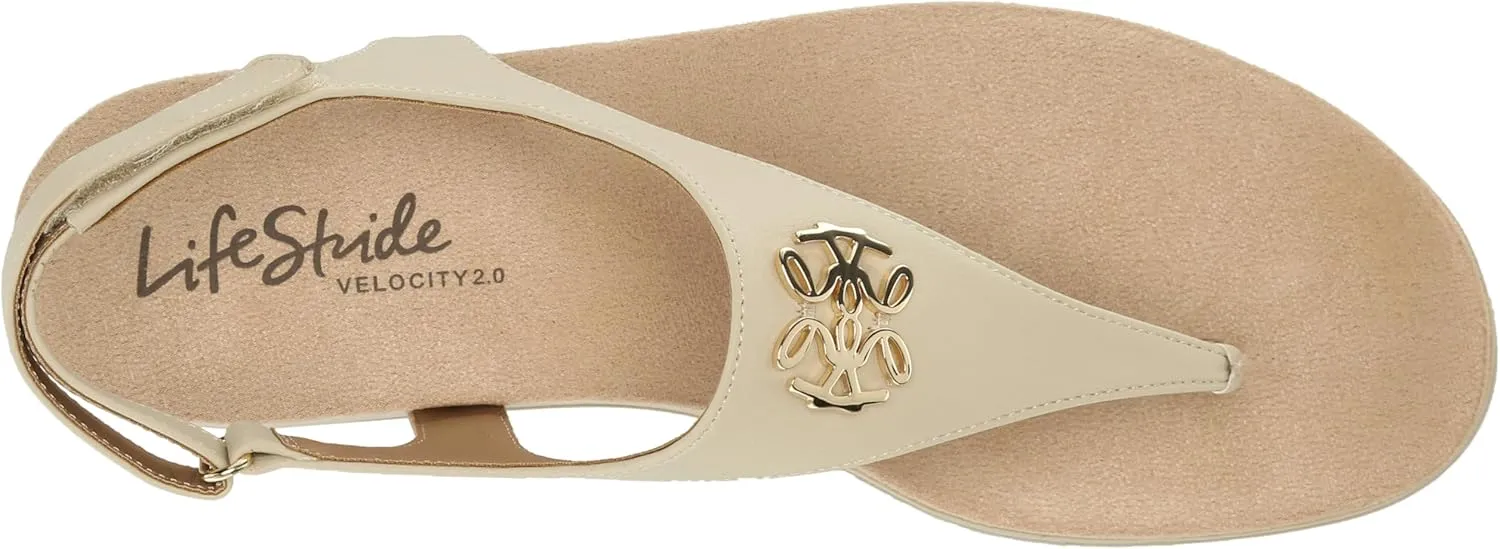 LifeStride Women's Zeeta Thong Sandal