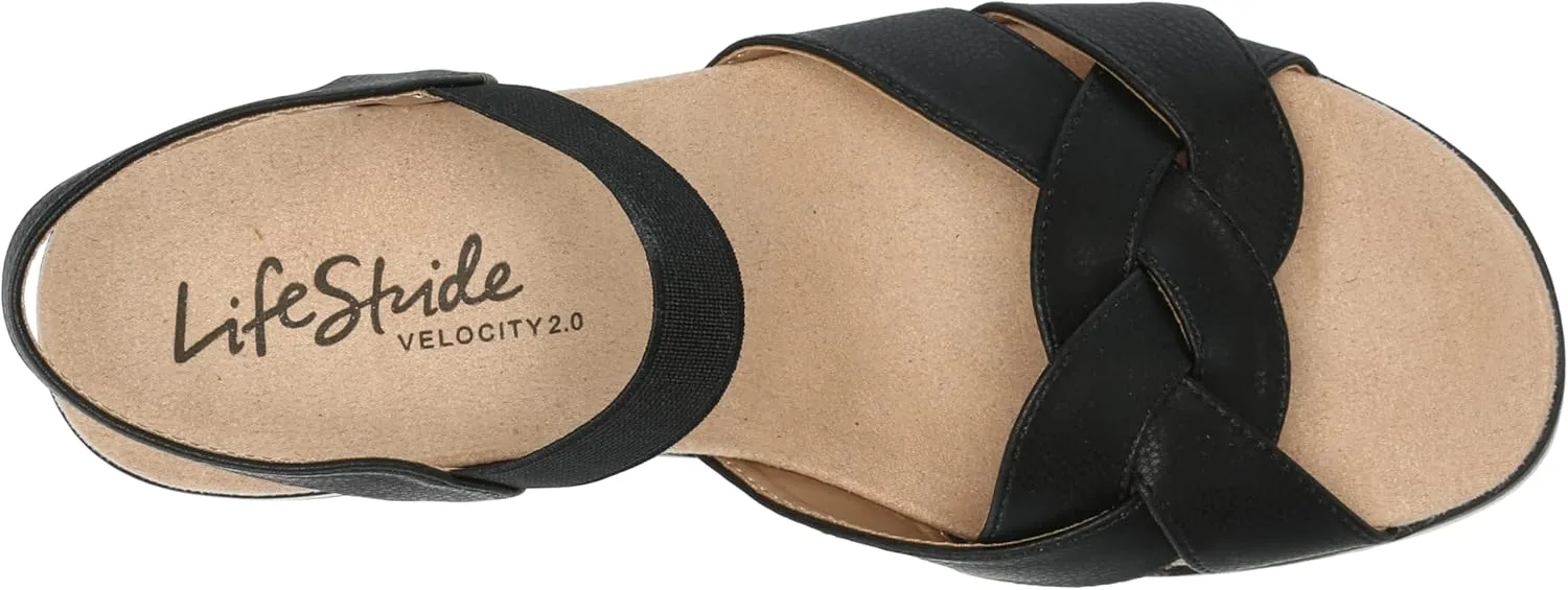 Lifestride Women's Zuri Ankle Strap Sandal
