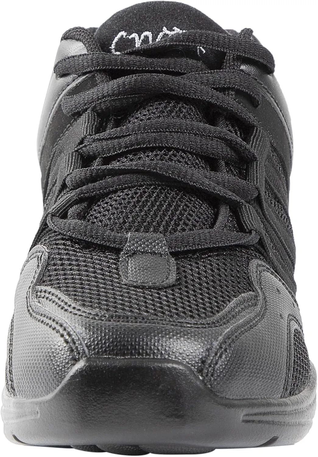 Linodes Women's Jazz Dance Sneaker with Breathable Upper, Split Sole and Air Cushion Dance Multifunctional Walking Shoes Anti-Slip